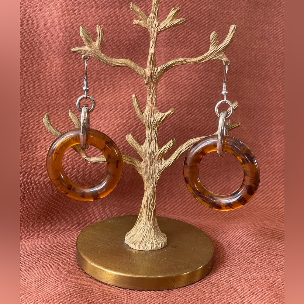Vintage Bakelite Earrings so unique